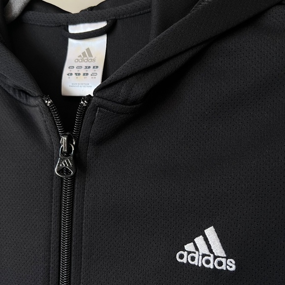 ADIDAS 3-Stripes Full Zip Hooded Jacket - Picture 10 of 16